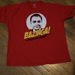 BAZINGA Big Bang Theory tee